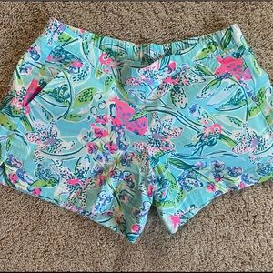 Lilly Pulitzer ocean view shorts